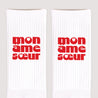Chaussettes femme Blanches Âmes sœurs photo N° 3