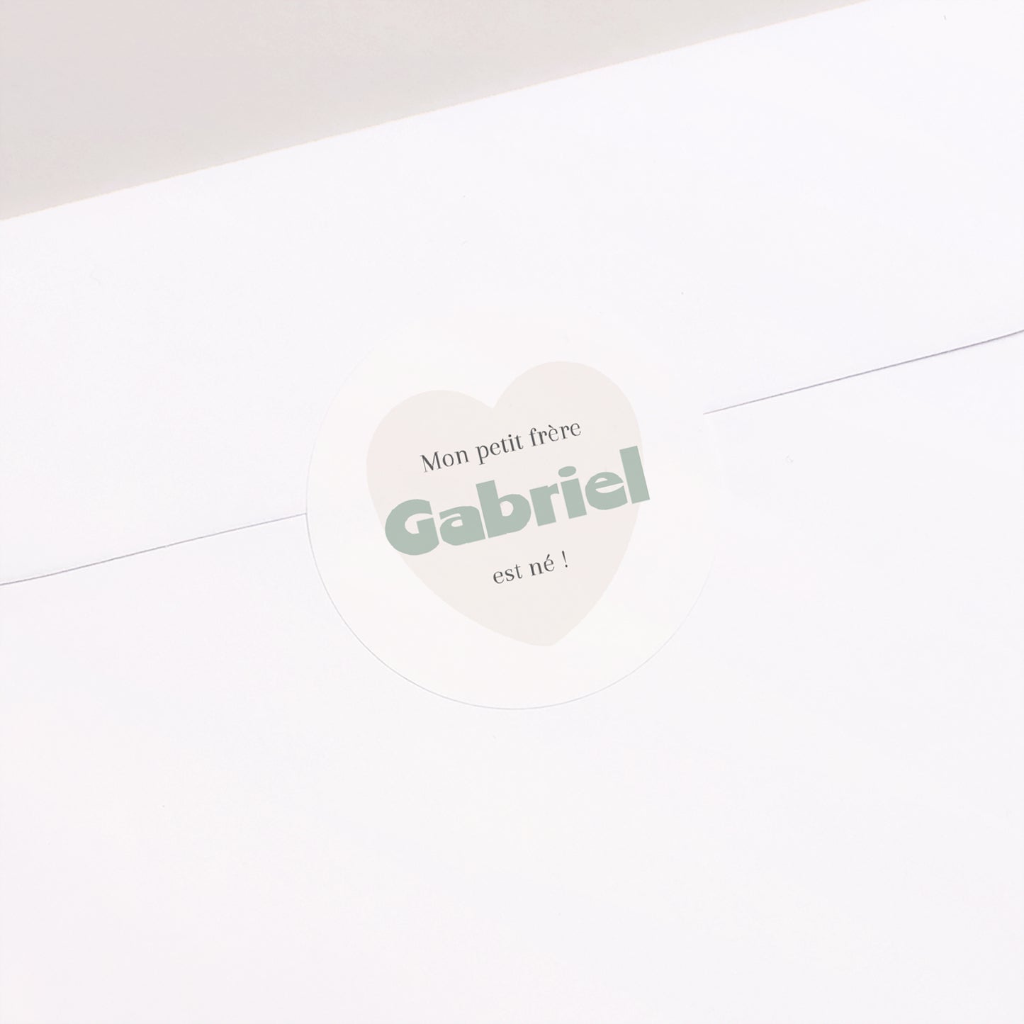 Sticker Naissance Rond Là où commence nous photo N° 1