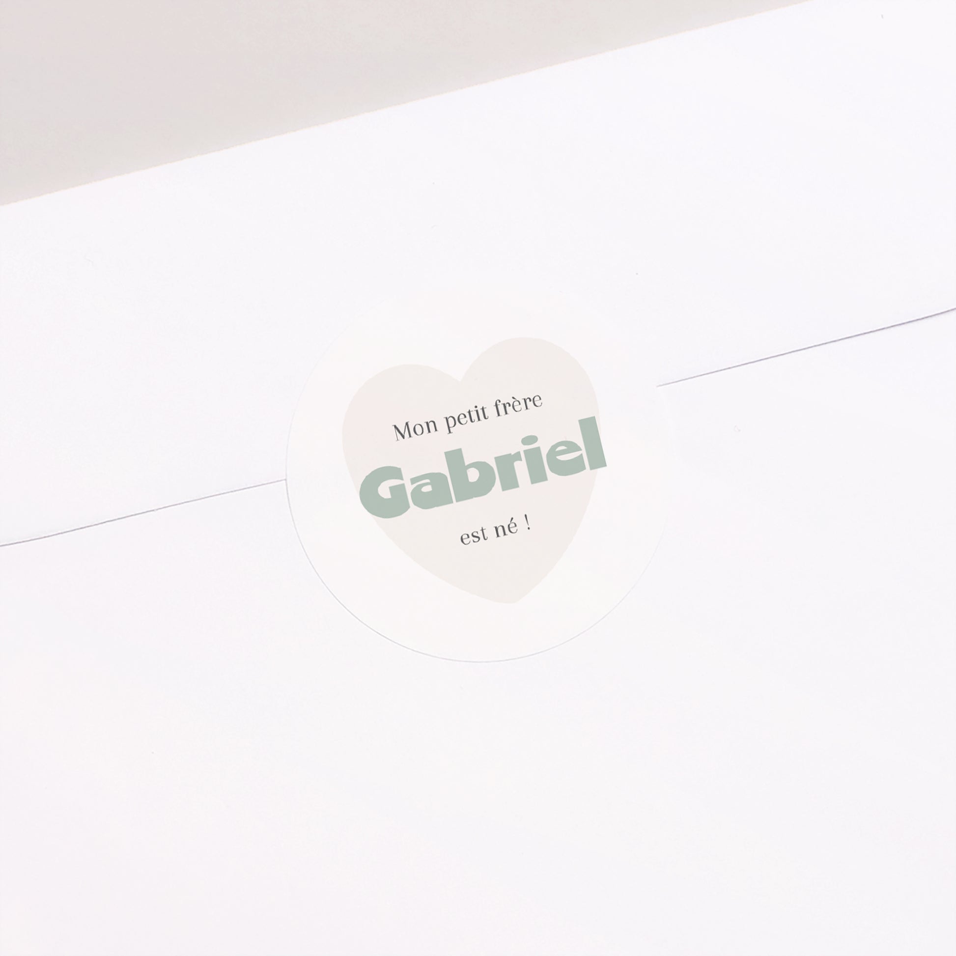 Sticker Naissance Rond Là où commence nous photo N° 1