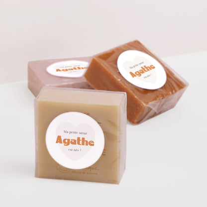 Sticker Naissance Rond Mon héros, mon frère photo N° 2