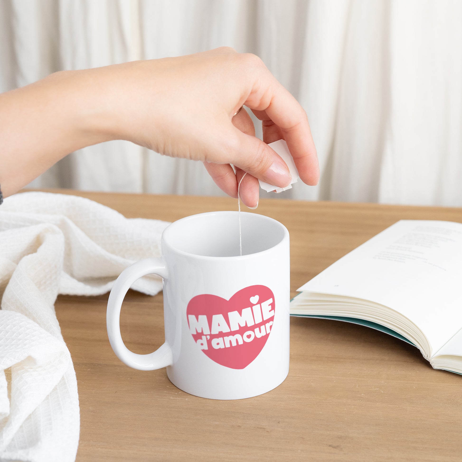 Mug Blanc Ma Mamie Love photo N° 3