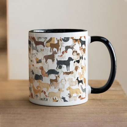 Mug Noir Toutou Party photo N° 1