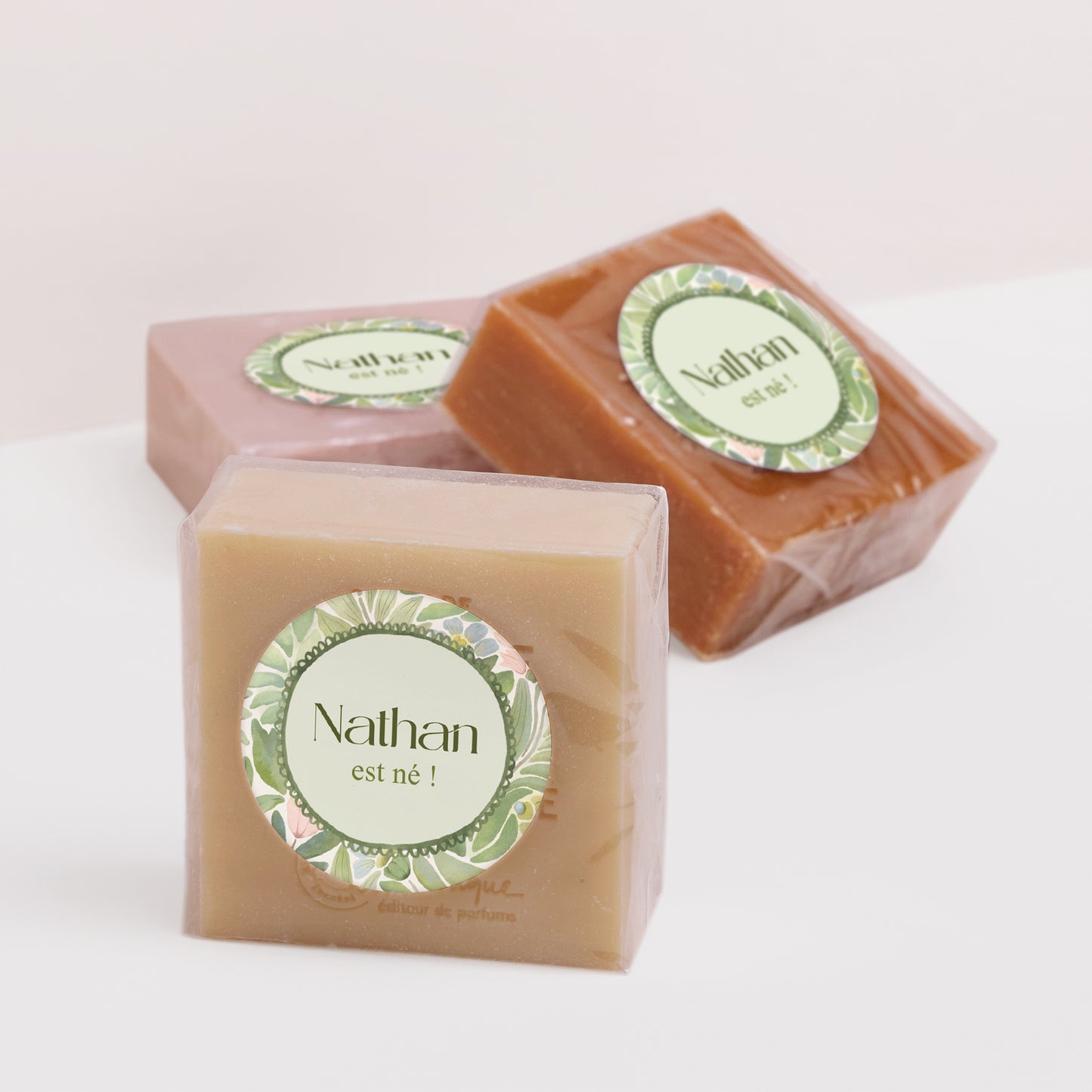 Sticker Naissance Rond Au Jardin des Rêves photo N° 2