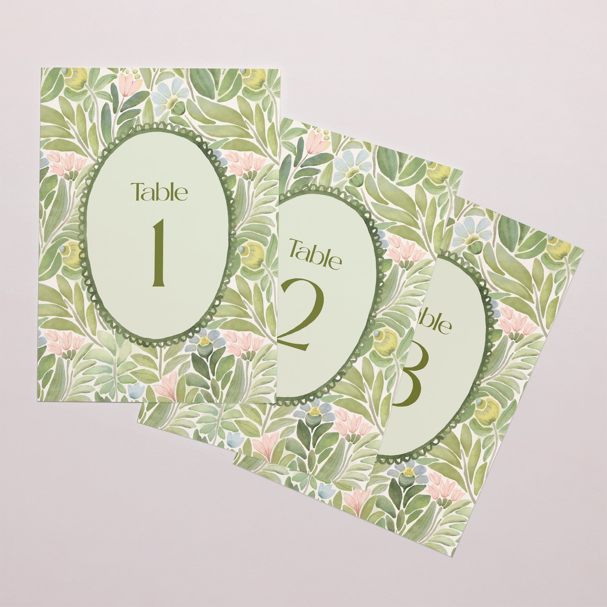 Marque table Mariage Rectangle Le Jardin des Promesses photo N° 1