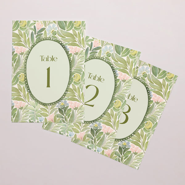 Marque table Mariage Rectangle Le Jardin des Promesses photo