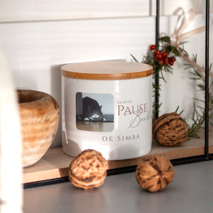 Pot en céramique 48 cl Pause Bonheur photo N° 4