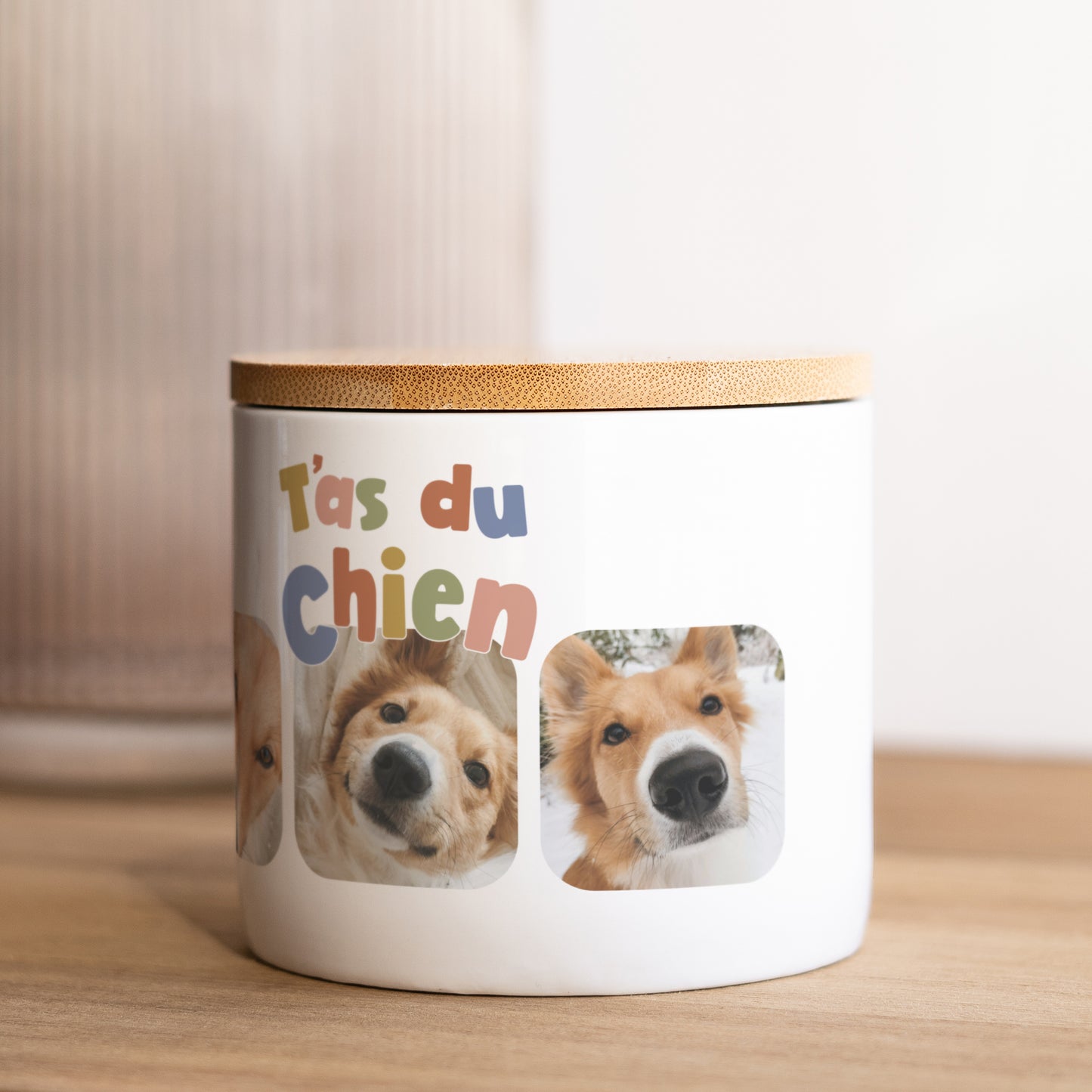 Boîte à croquettes 48 cl Avoir du Chien photo N° 2