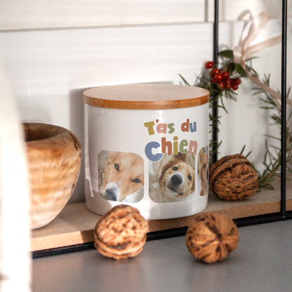 Boîte à croquettes 48 cl Avoir du Chien photo N° 4