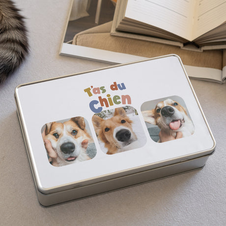 Boîte à croquettes Rectangle Avoir du Chien