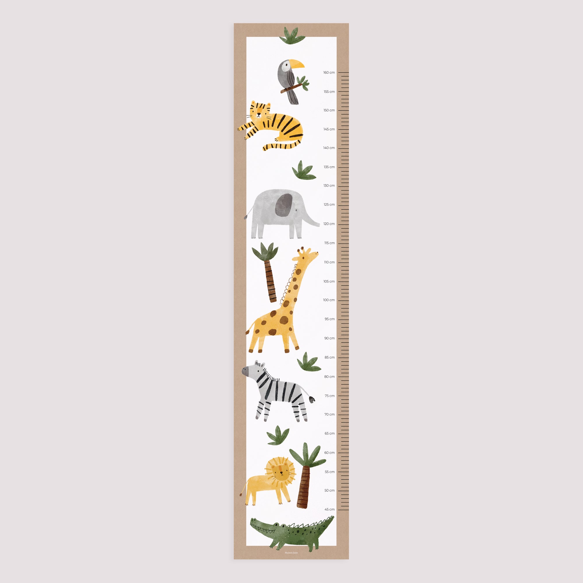 Toise Naissance Papier Éveil Sauvage photo N° 5