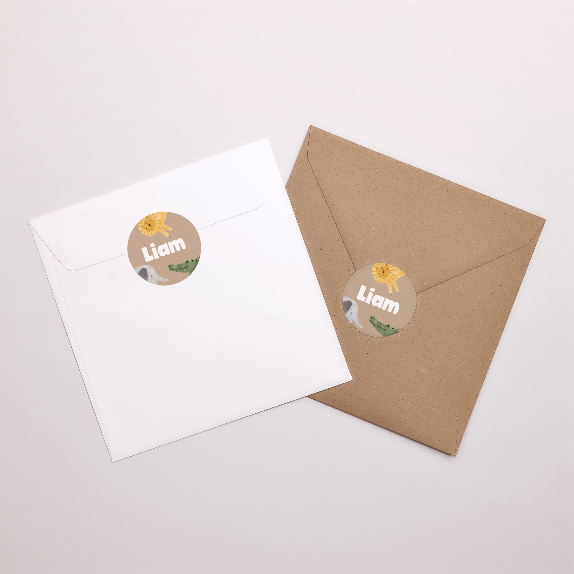Sticker Naissance Rond Éveil Sauvage photo N° 3