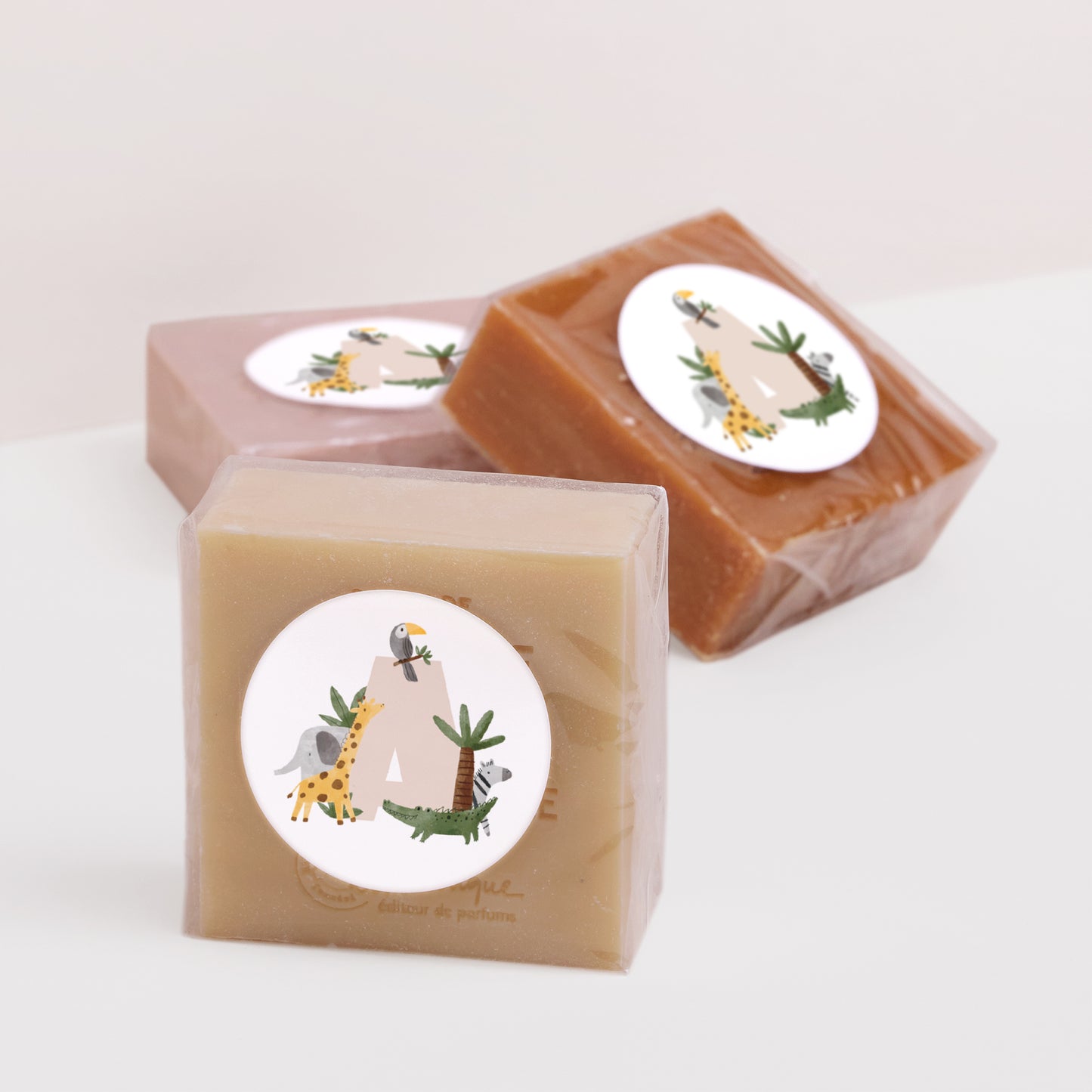 Sticker Naissance Rond La jungle s’éveille photo N° 2