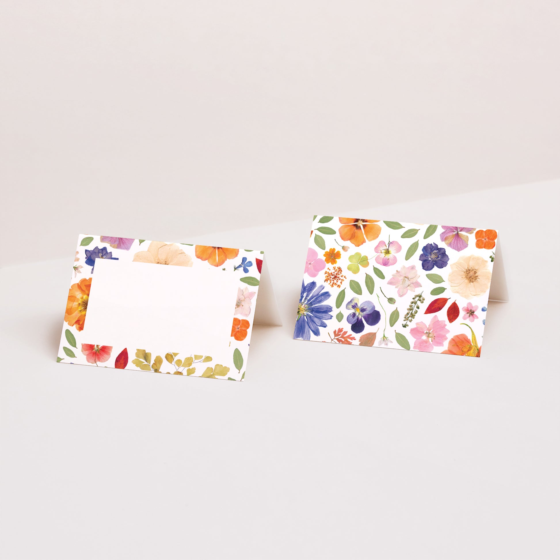 Marque-place Mariage 2 volets Herbier d’Amour photo N° 1