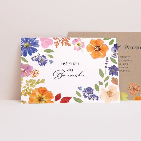 Invitations Mariage Paysage Herbier d’Amour photo