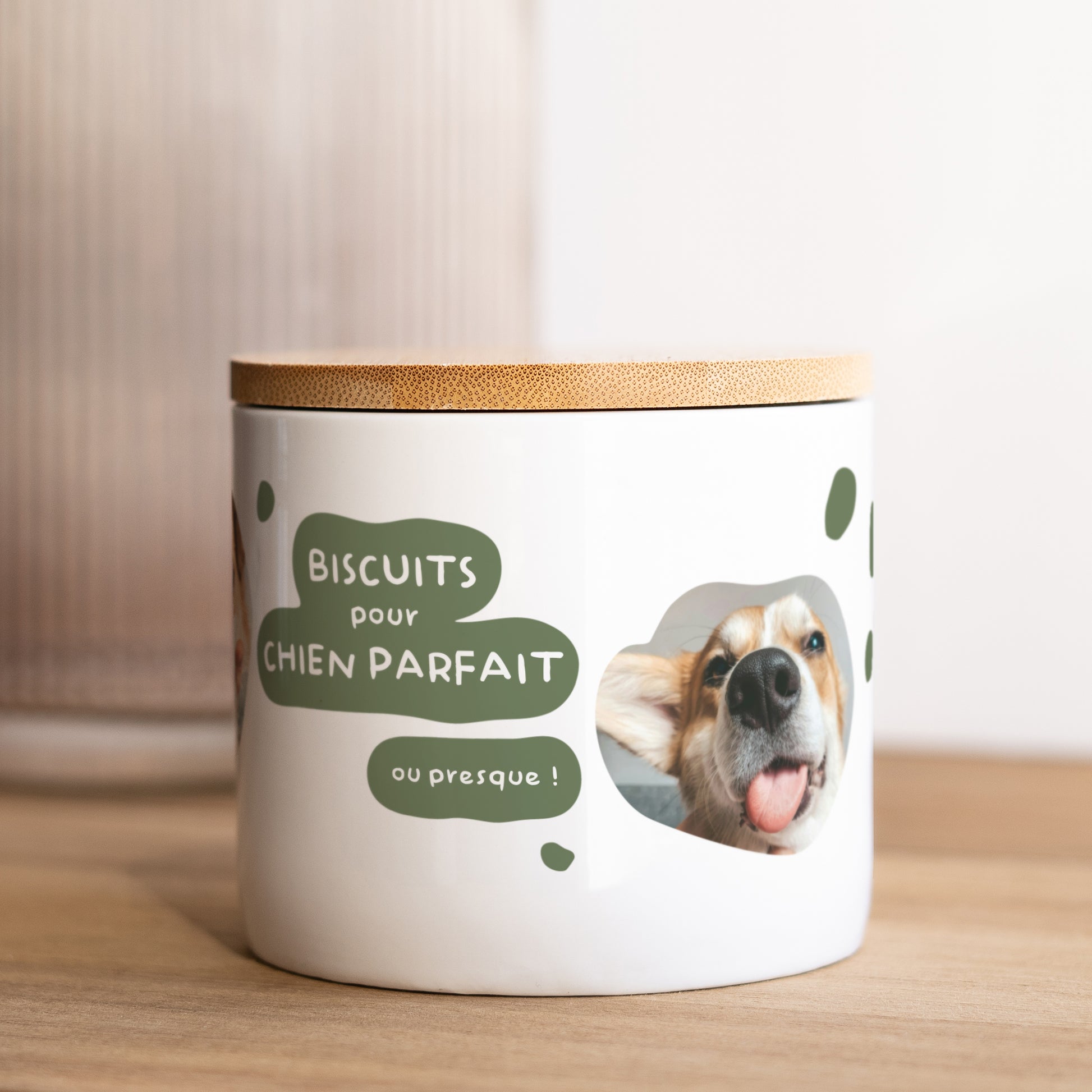 Pot en céramique 48 cl Chien Parfait photo N° 2