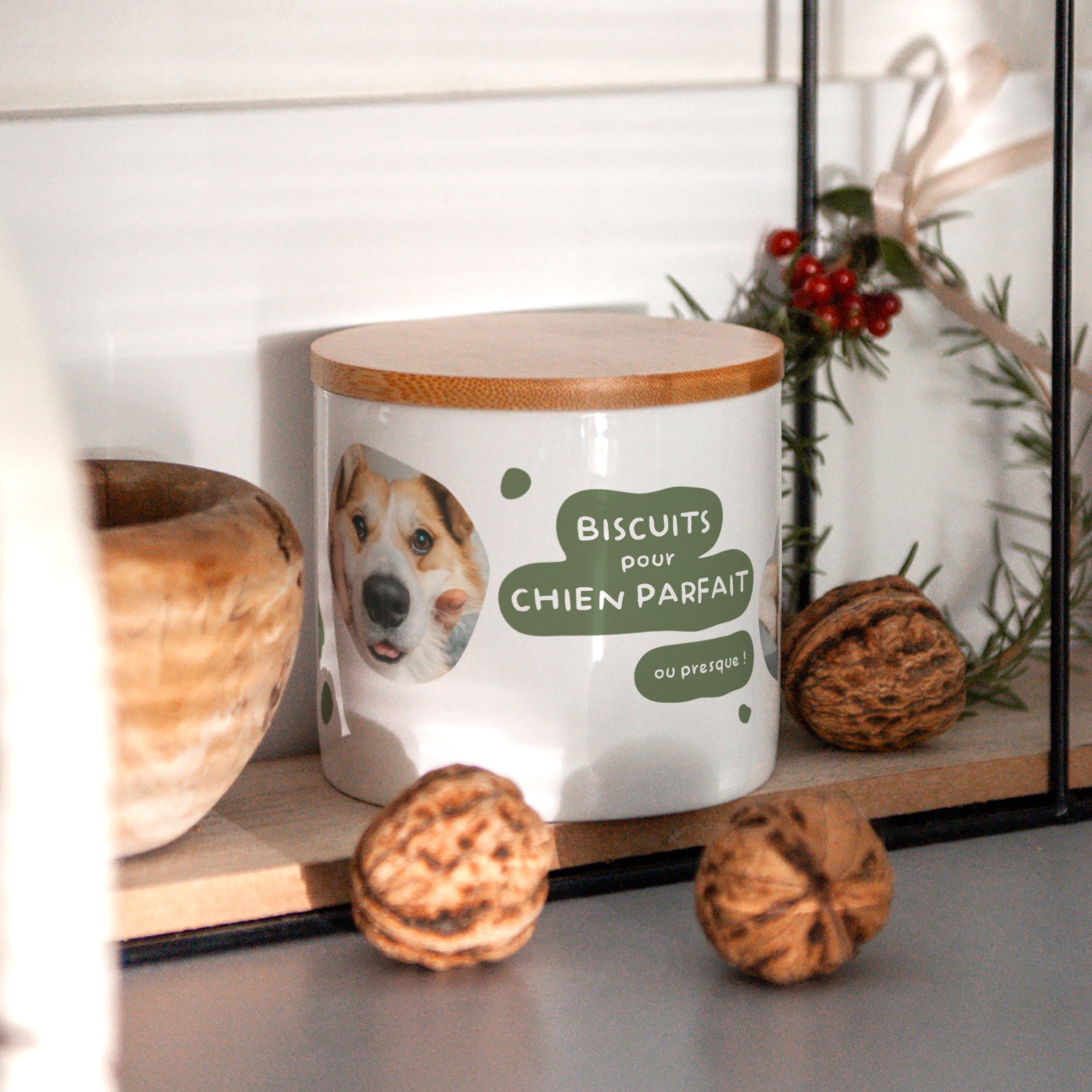 Boîte à croquettes 48 cl Chien Parfait photo N° 4