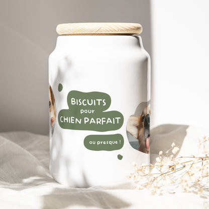 Pot en céramique 65 cl Chien Parfait photo N° 1