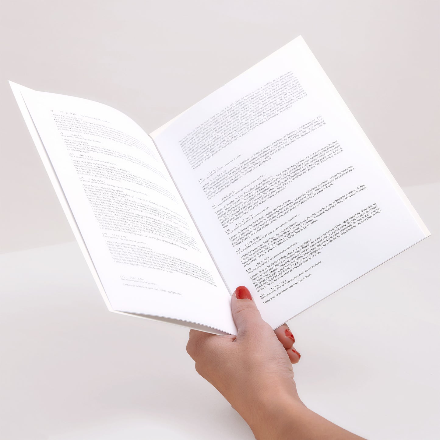 Livret de messe Mariage Double volet Ronde Florale photo N° 2