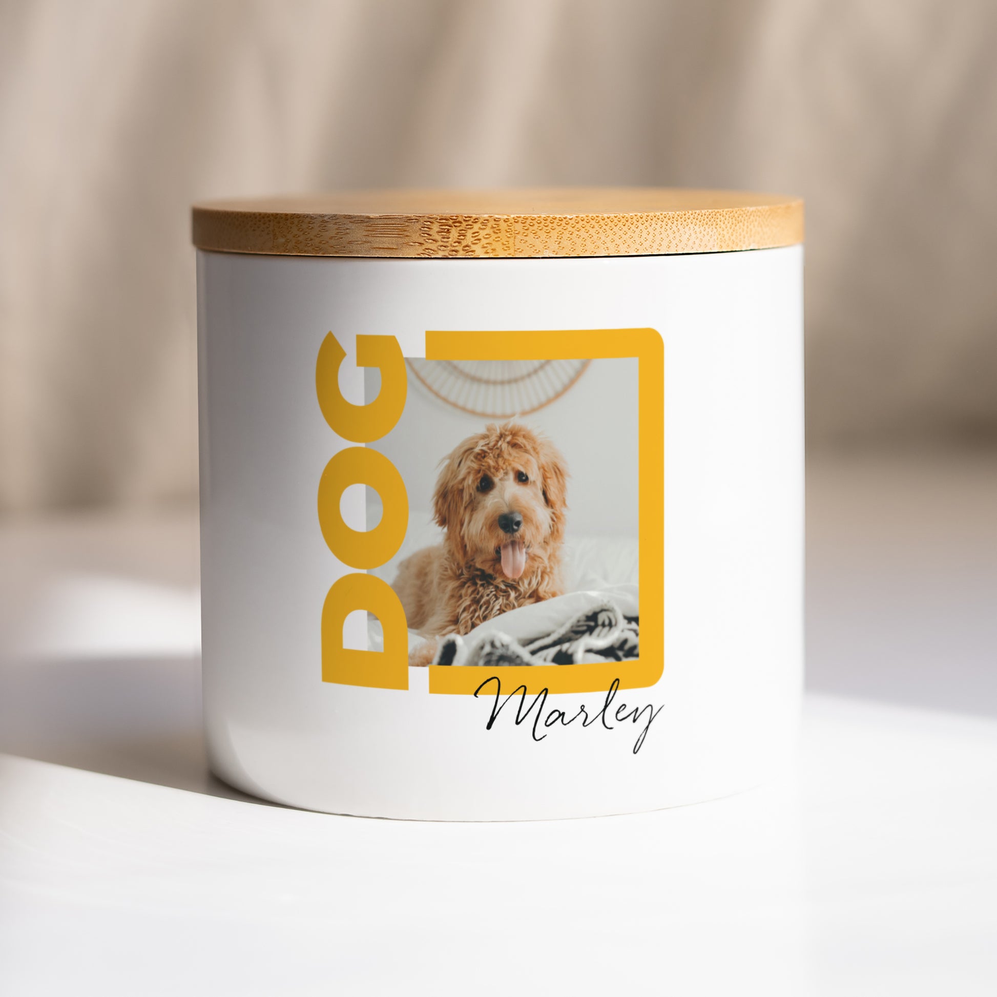 Pot en céramique 48 cl Dog photo N° 1