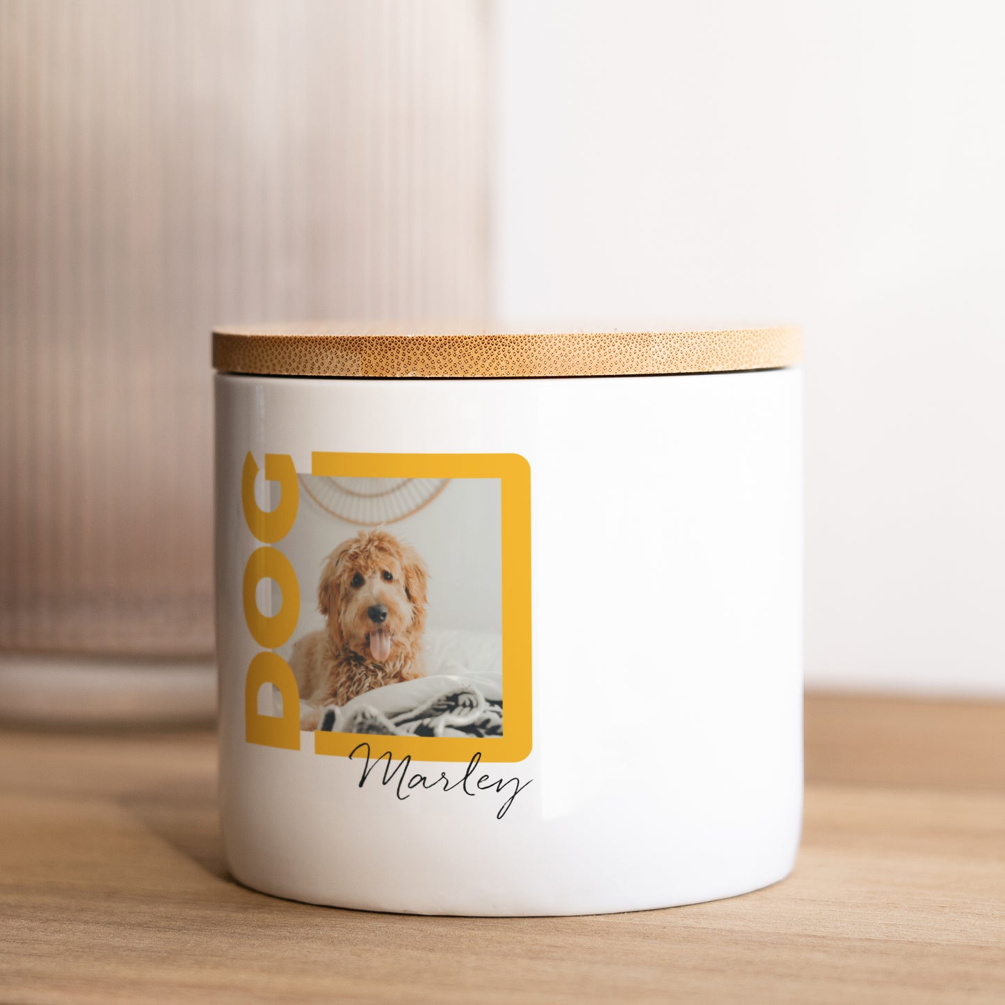 Pot en céramique 48 cl Dog photo N° 2