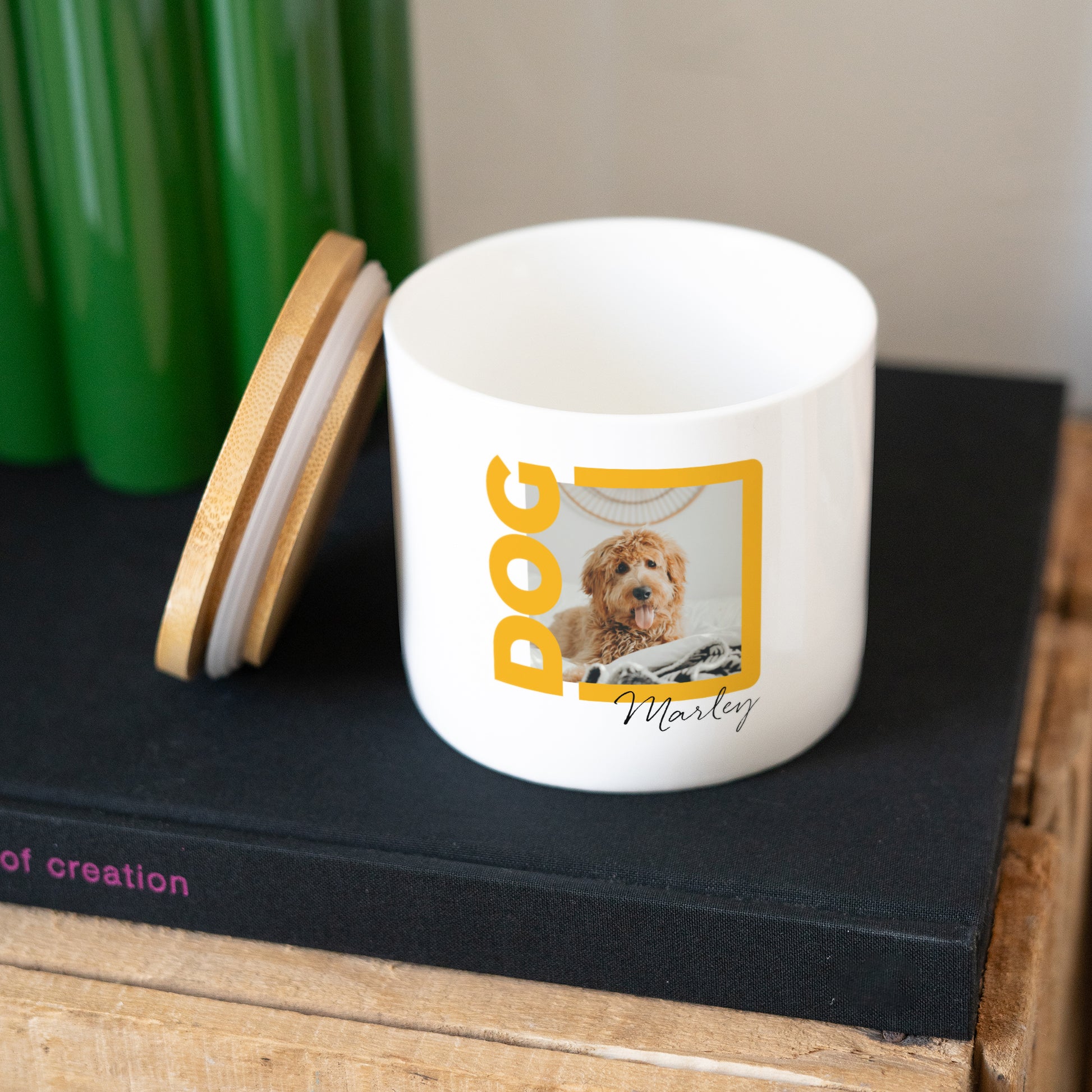 Pot en céramique 48 cl Dog photo N° 3