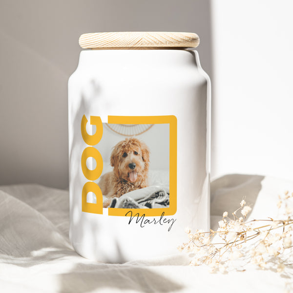 Boîte à croquettes 65 cl Dog photo