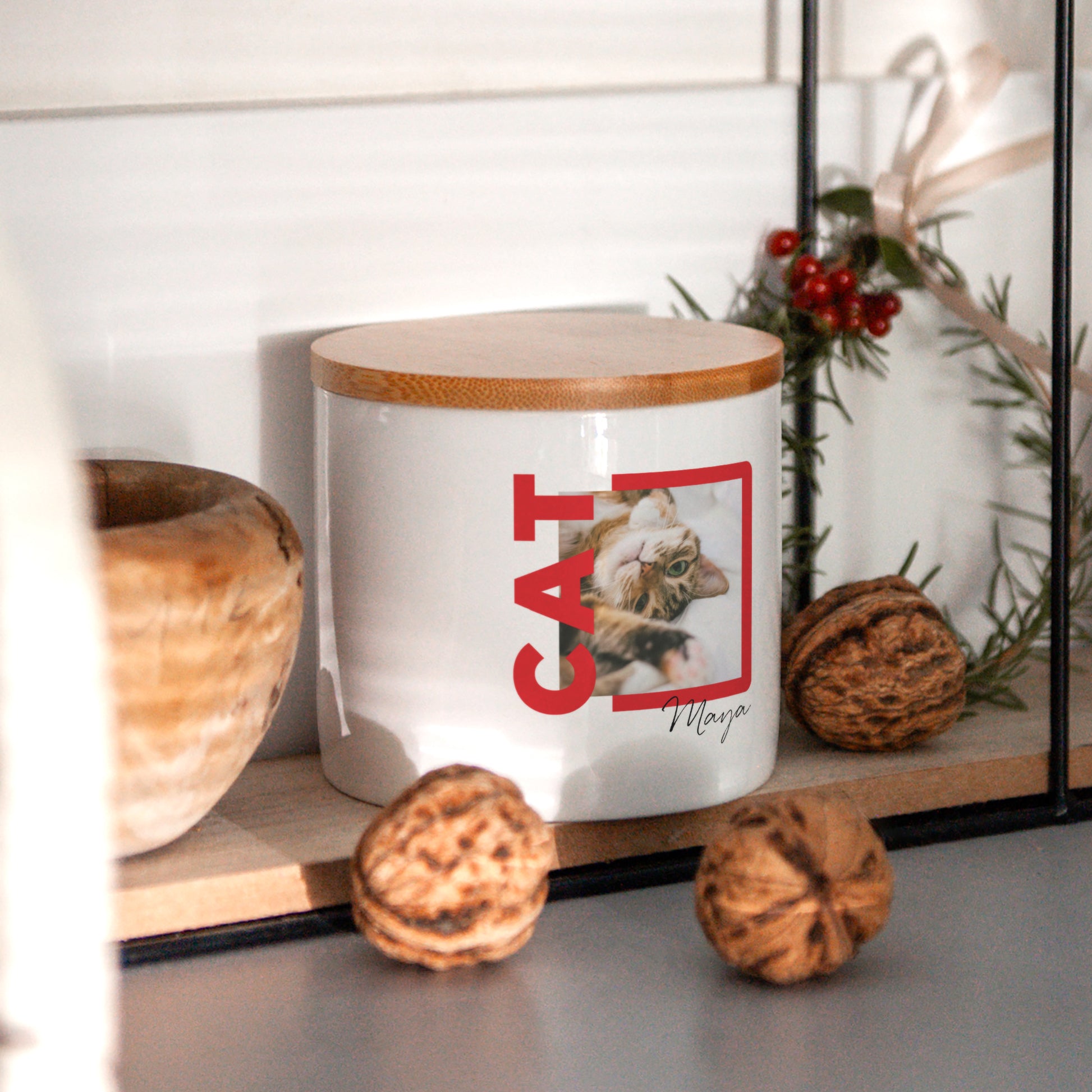 Pot en céramique 48 cl Cat photo N° 4