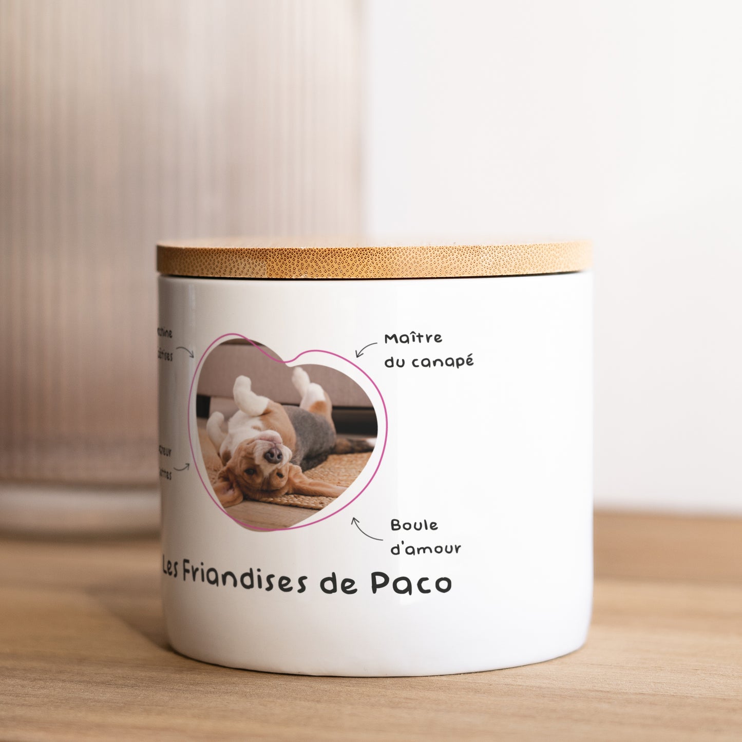 Pot en céramique 48 cl Adorable Petit Filou photo N° 2