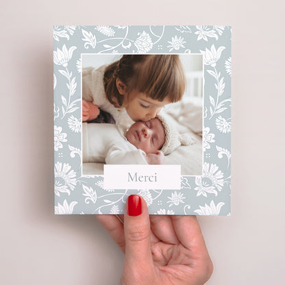 Remerciements Naissance Carré Douceur Cachemire photo N° 2