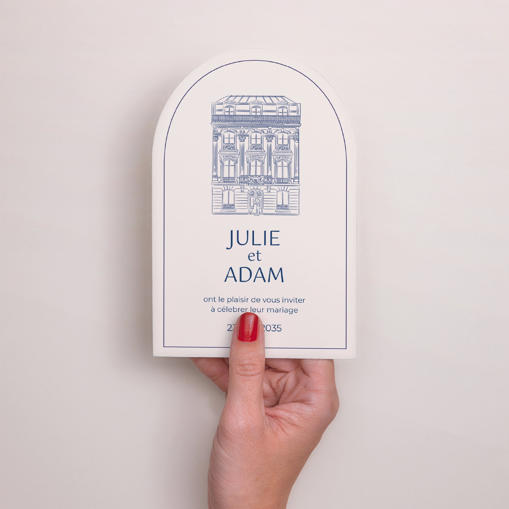 Faire-part Mariage Arche Faubourg Saint-Honoré photo N° 2