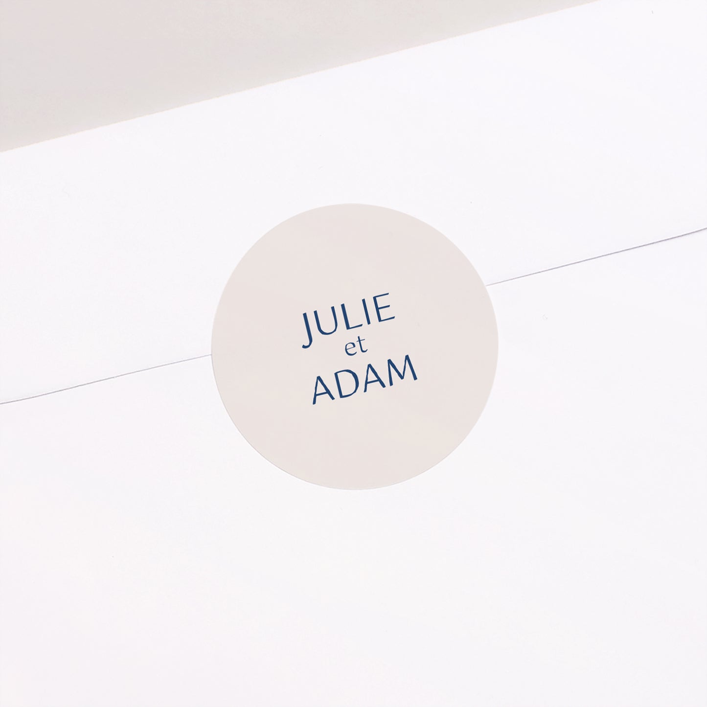 Sticker Mariage Rond Faubourg Saint-Honoré photo N° 1