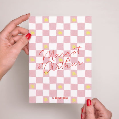 Faire-part Mariage Grand format rectangle Un Brin de Fantaisie photo N° 2