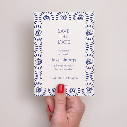 Save the date Mariage Portrait Promesse d’Azur photo N° 3