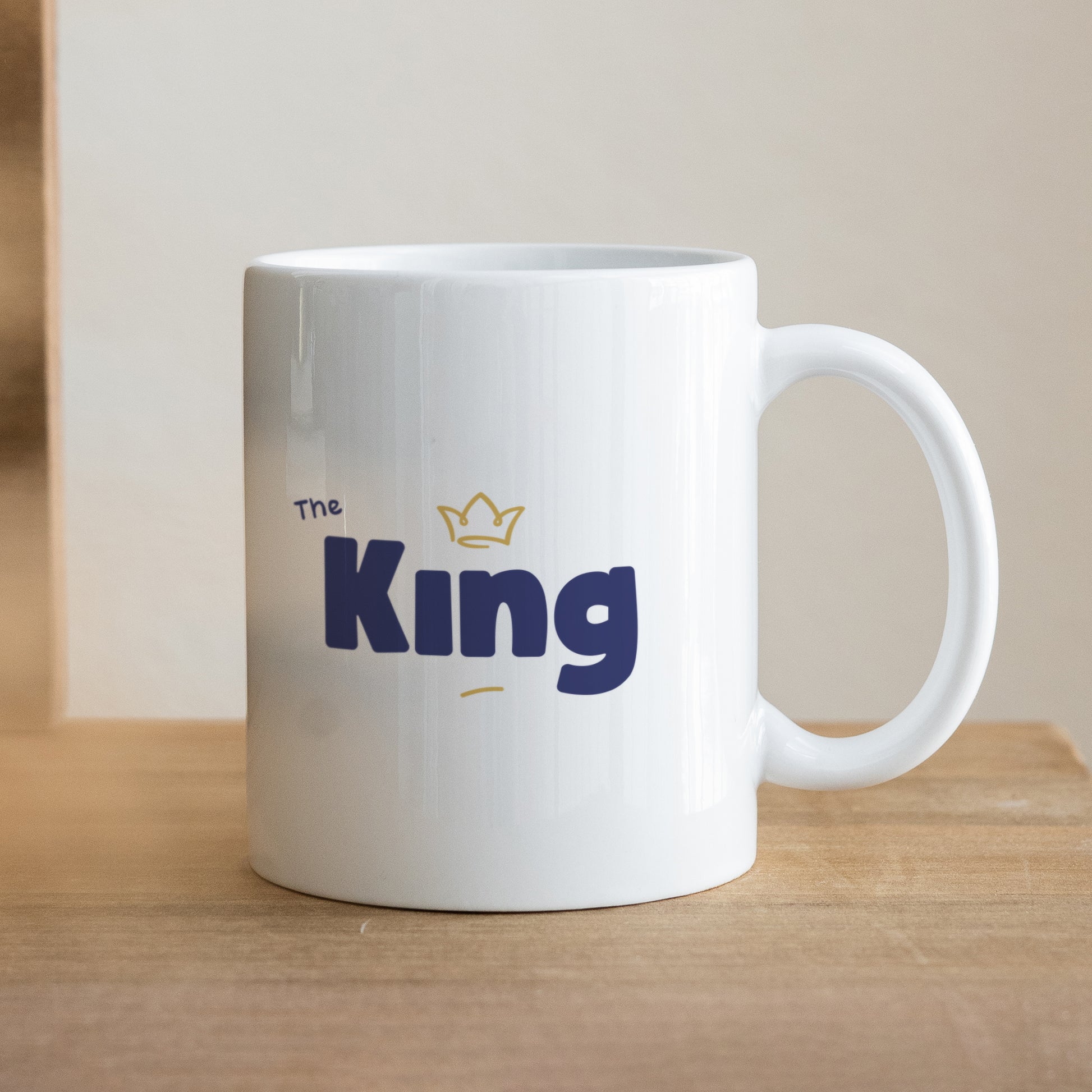Mug Blanc The King photo N° 1