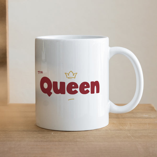 Mug Blanc The Queen photo