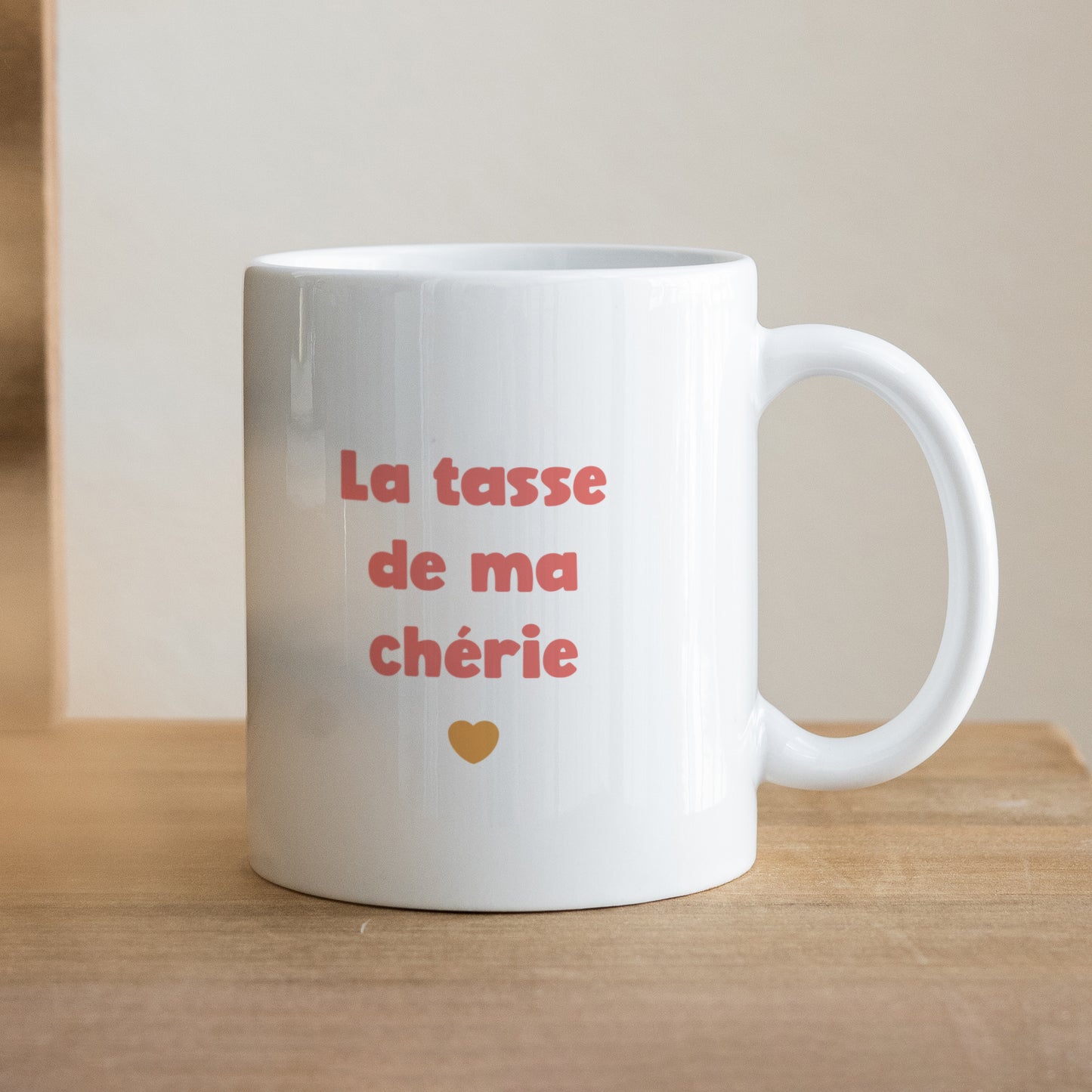 Mug Blanc Ma Chérie photo N° 1