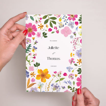 Faire-part Mariage Grand format rectangle Symphonie Champêtre photo N° 2