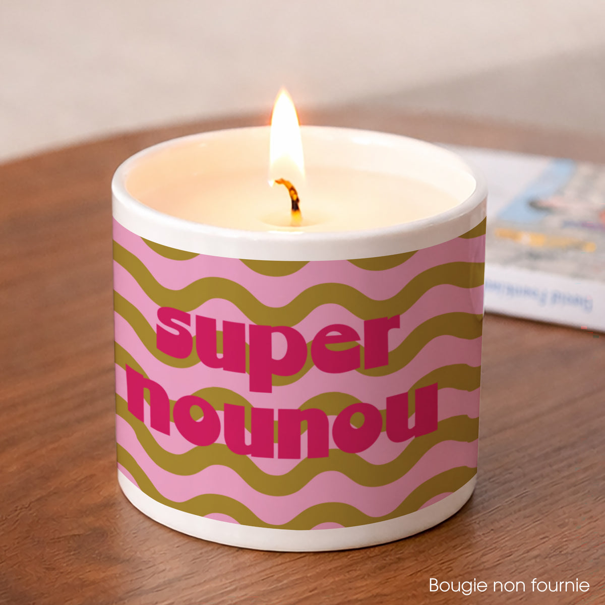 Bougeoir 48 cl Super Nanny photo N° 1