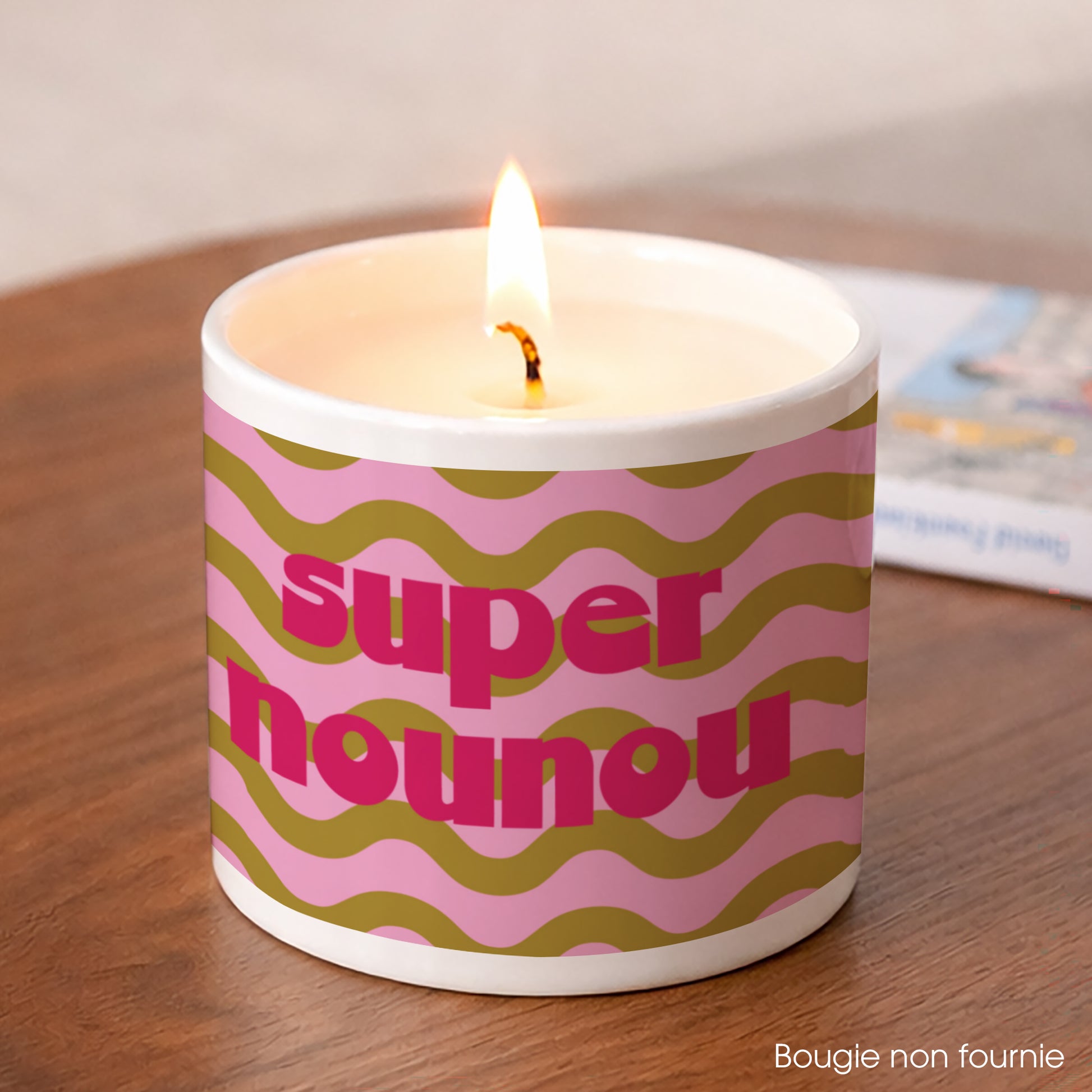 Bougeoir 48 cl Super Nanny photo N° 1