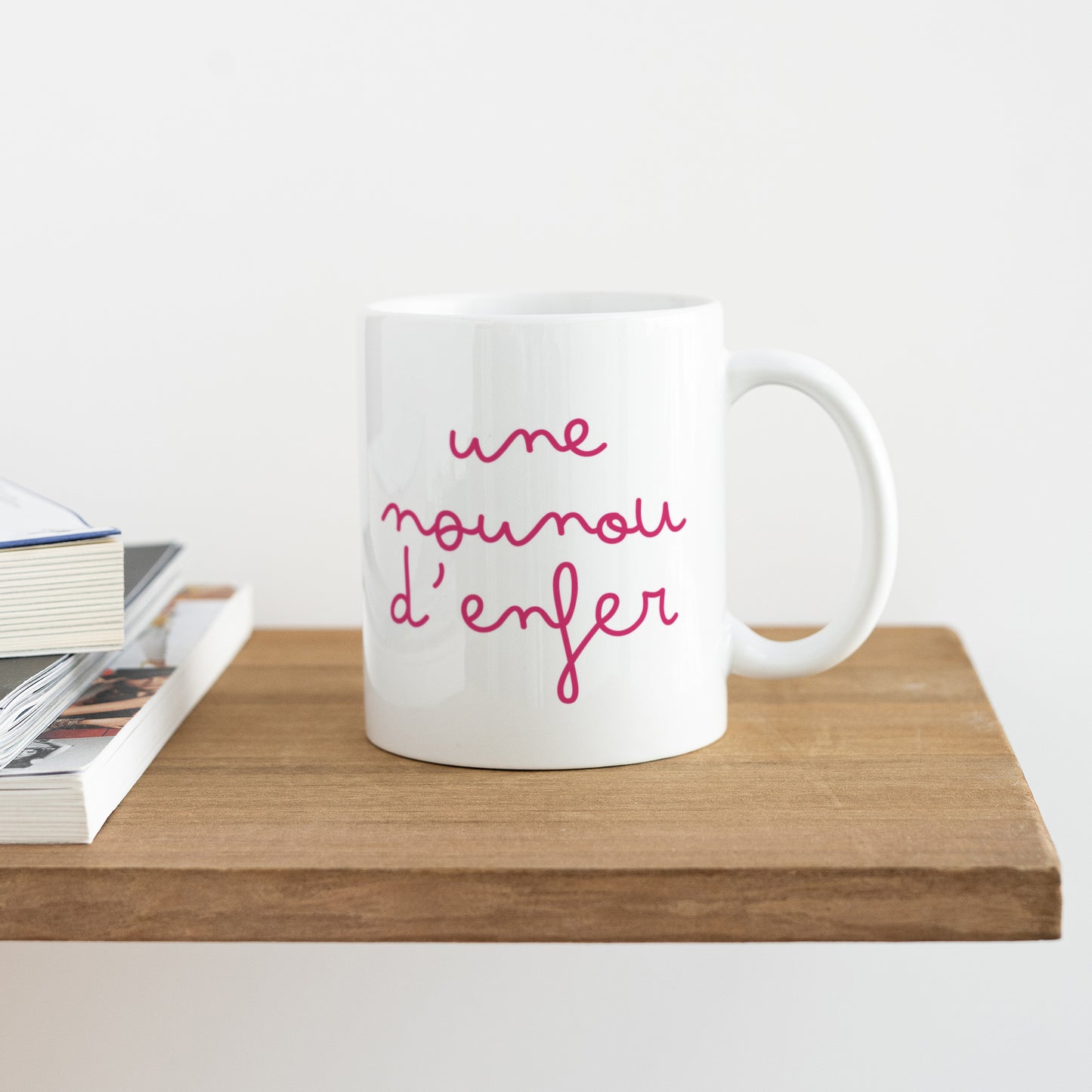 Mug Blanc Une nounou d'enfer photo N° 4
