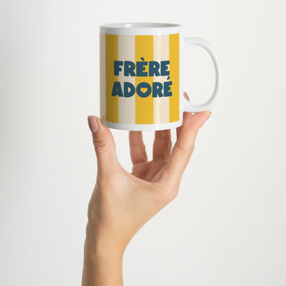 Mug Blanc Frère adoré photo N° 2