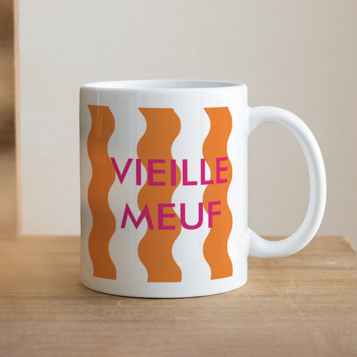 Mug Blanc Vieille Meuf photo N° 1