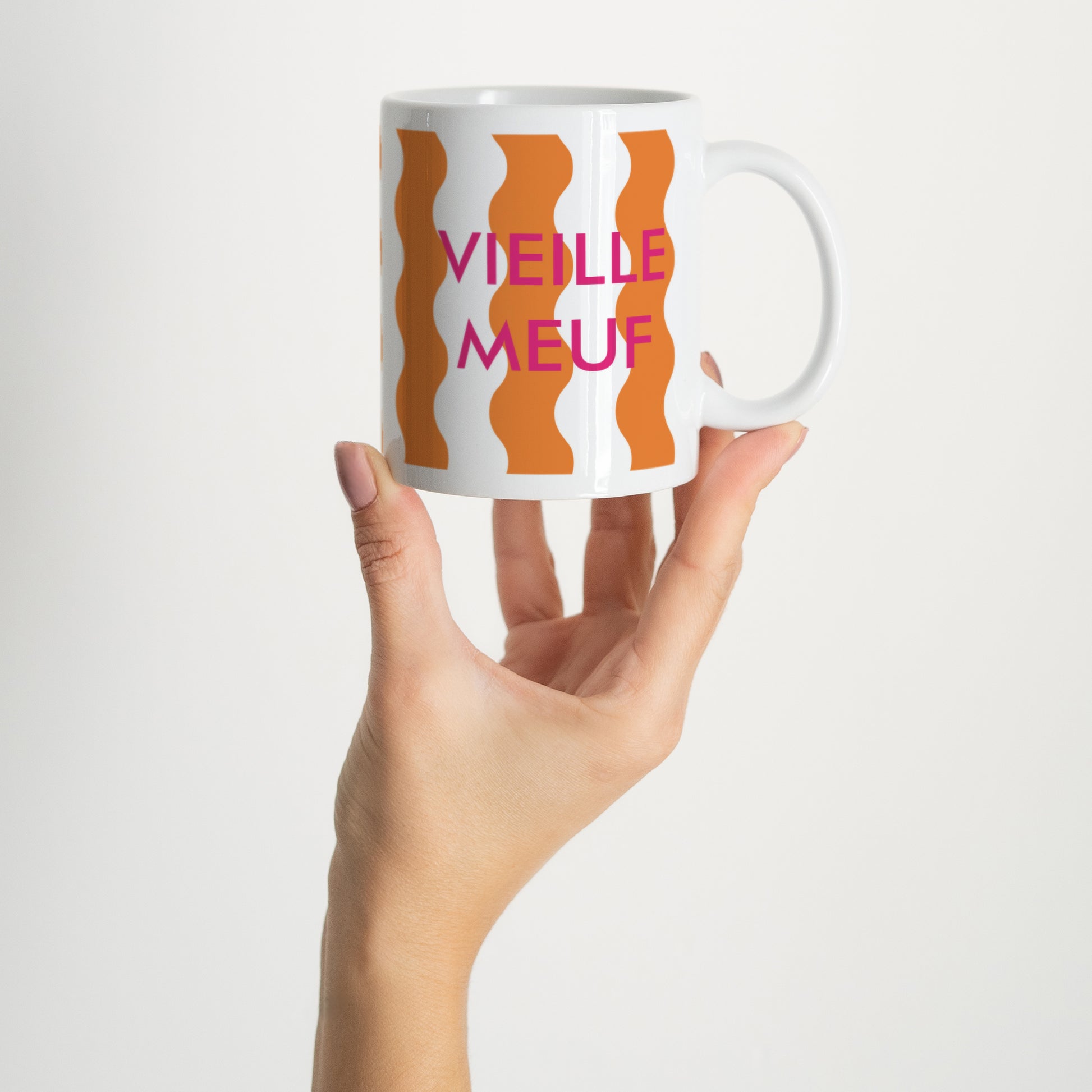 Mug Blanc Vieille Meuf photo N° 2