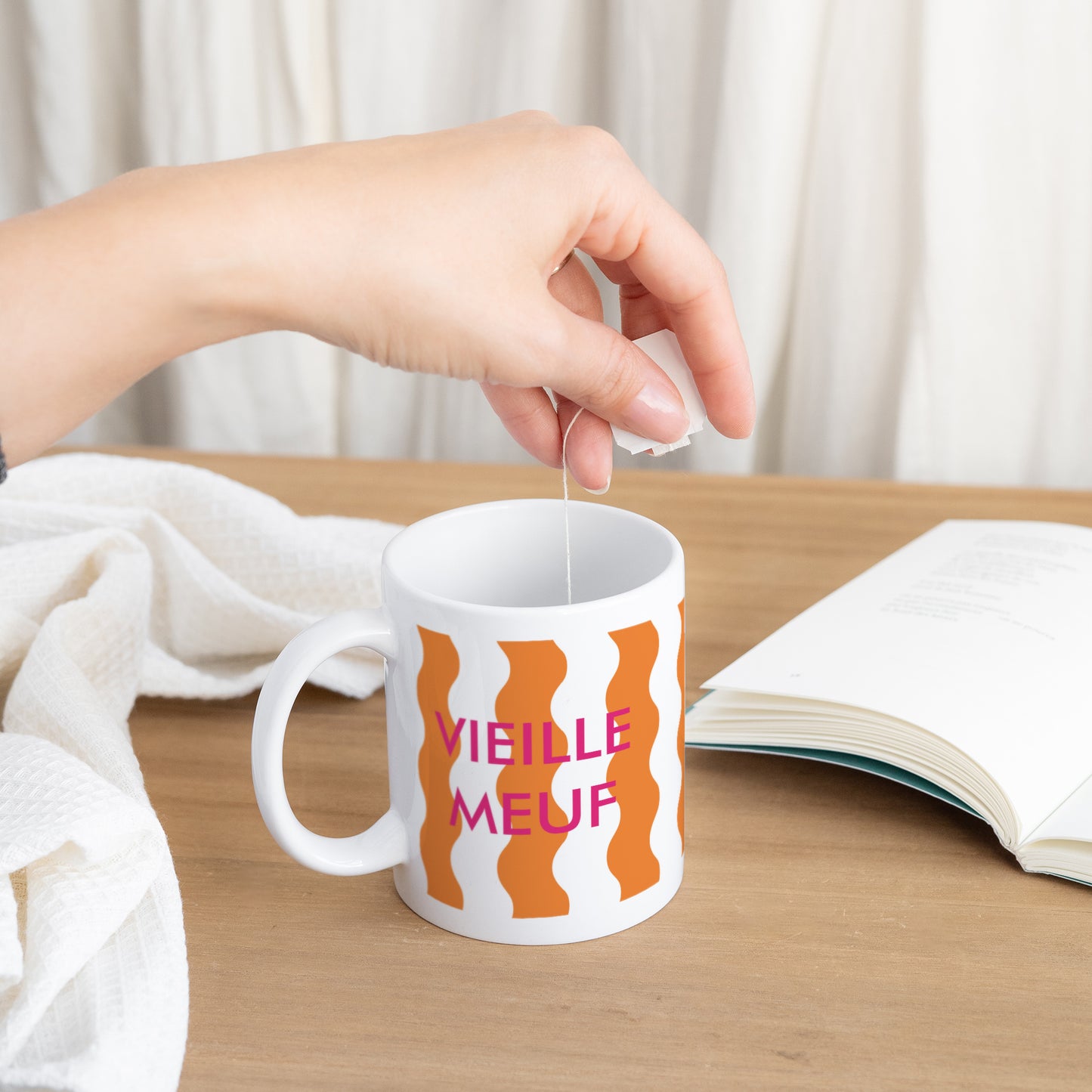 Mug Blanc Vieille Meuf photo N° 3