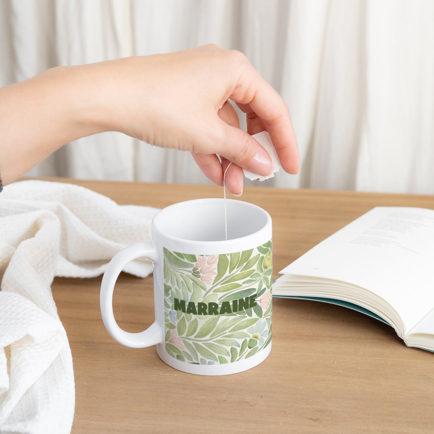 Mug Blanc Ma Marraine photo N° 3