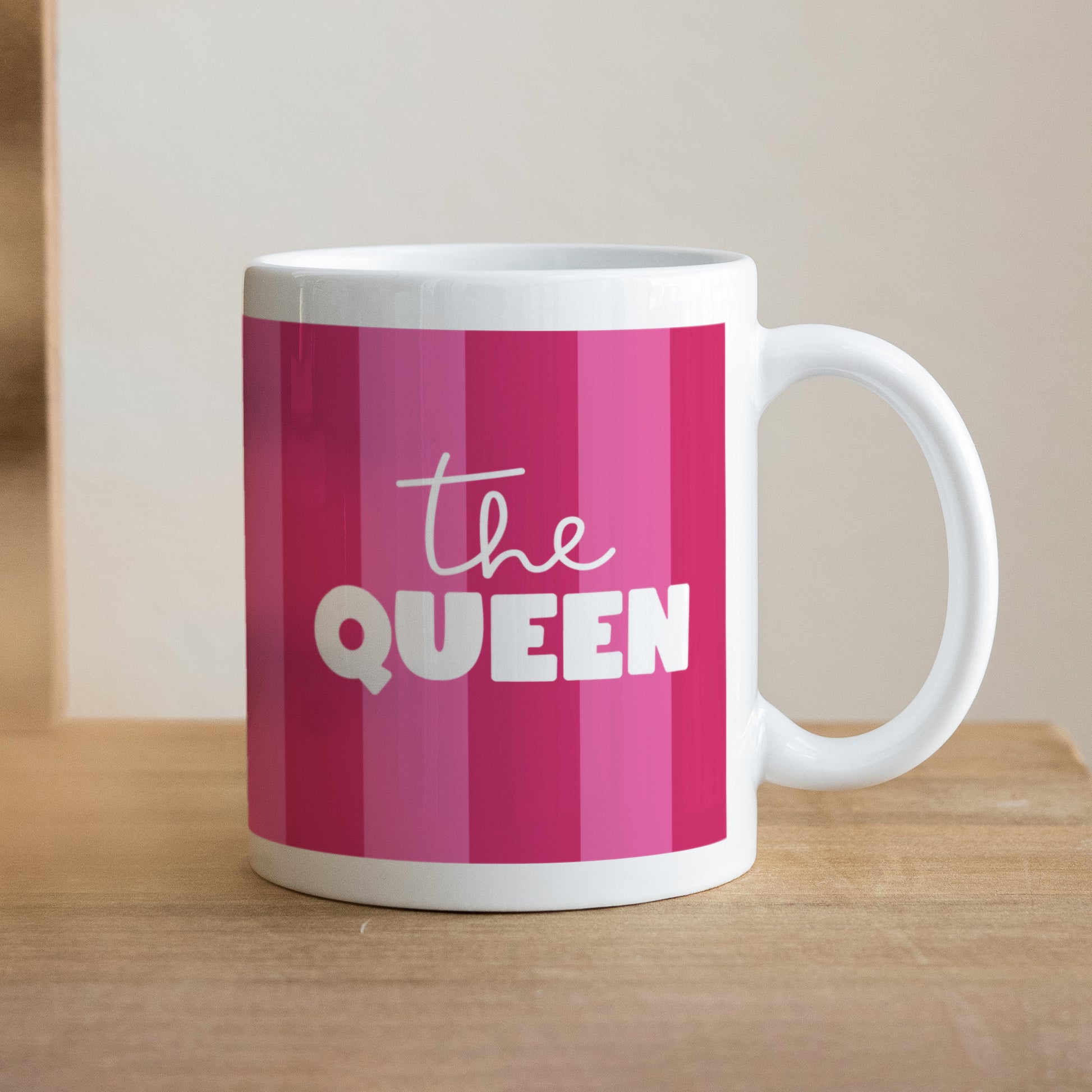 Mug Blanc The Pink Queen photo N° 1