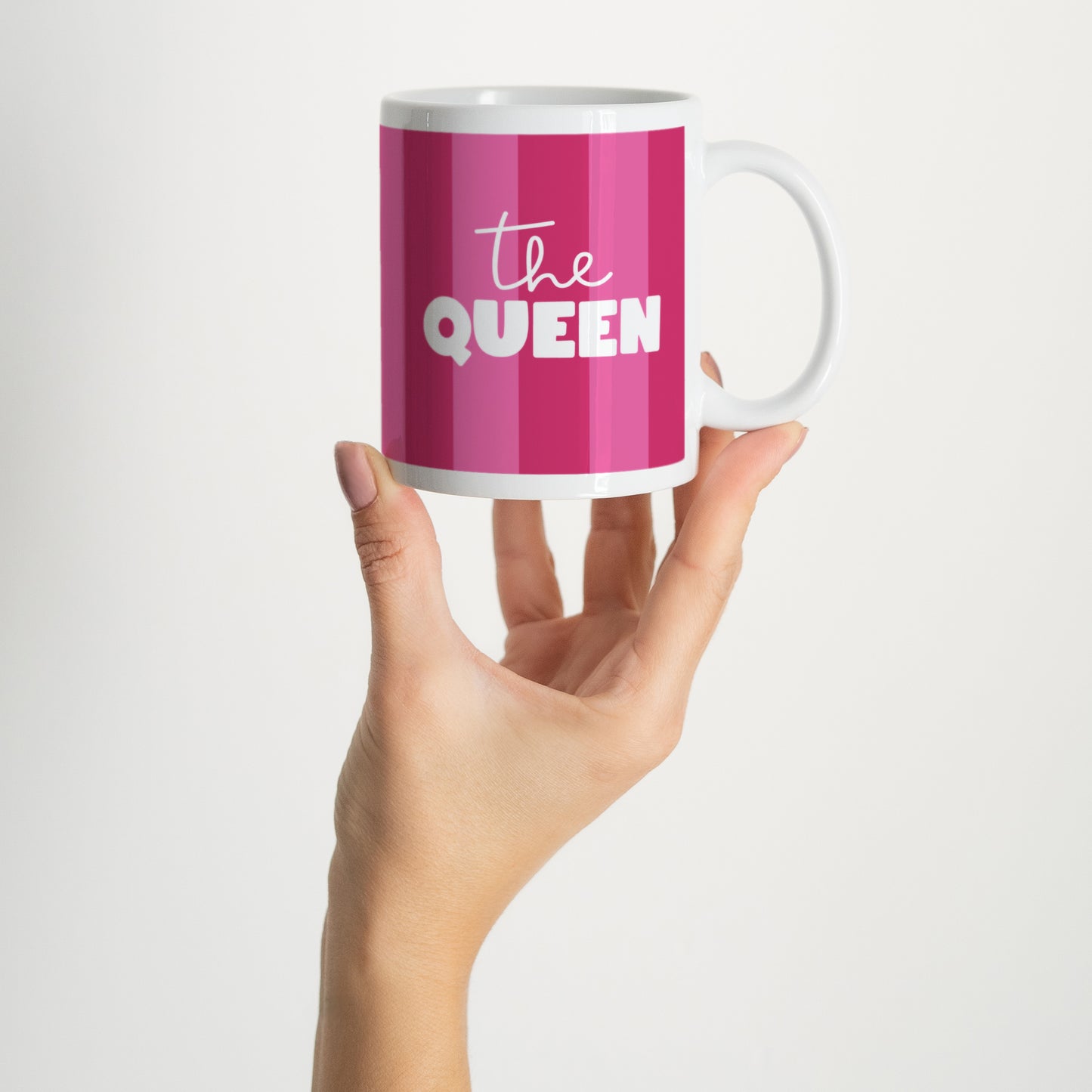 Mug Blanc The Pink Queen photo N° 2