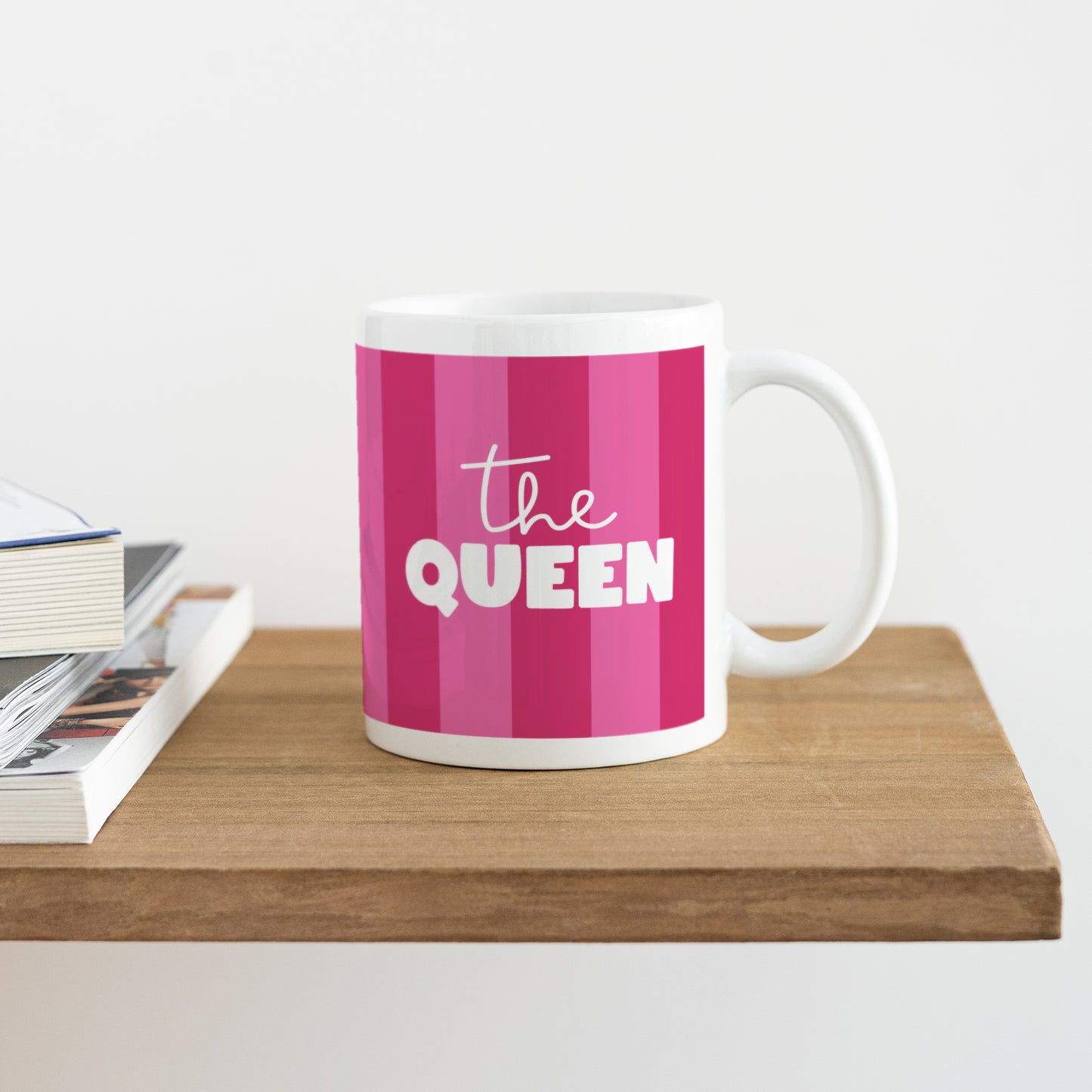 Mug Blanc The Pink Queen photo N° 4