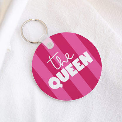 Porte-clés Rond The Pink Queen photo N° 1