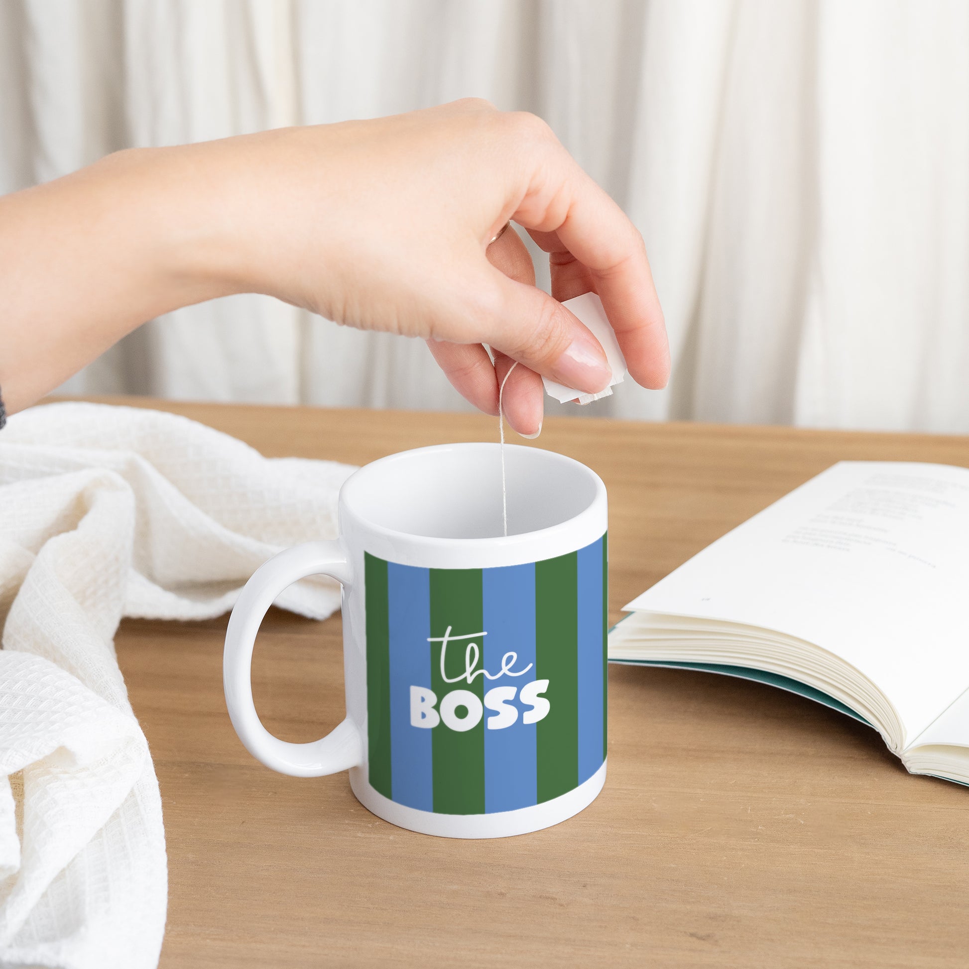 Mug Blanc The Boss photo N° 3